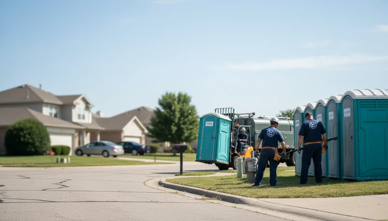 Porta Potty Rental in Schulenburg, TX near me